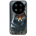 Coque noire taperso pour Magic 7 LITE et PRO avec motif renard fox des bois protection antichoc personnalisée