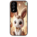 Coque noire taperso pour OnePlus Nord 5 avec motif lapin ballon protection antichoc personnalisée