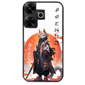 Coque noire taperso pour POCO M6 4G avec motif anime chat japan personnalise protection antichoc personnalisée
