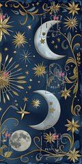 Astro lune bleu