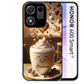 Coque pour Honor 600 SMART personnalisée cafe love morning