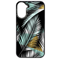 Coque noire taperso pour POCO C71 4G avec motif palmier noir protection antichoc personnalisée