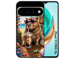 Coque pour Pixel 10 / 11 / PRO / XL capybara beach
