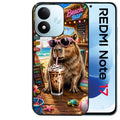 Coque pour Redmi Note 17 et PRO 4G 5G Max capybara beach