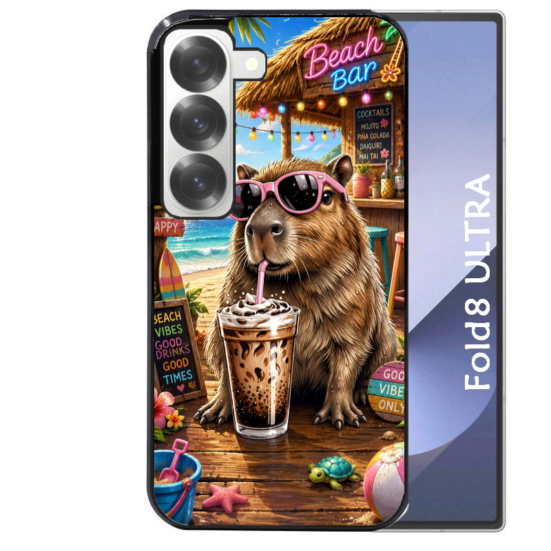 Coque pour Z Fold 8 / ULTRA capybara beach
