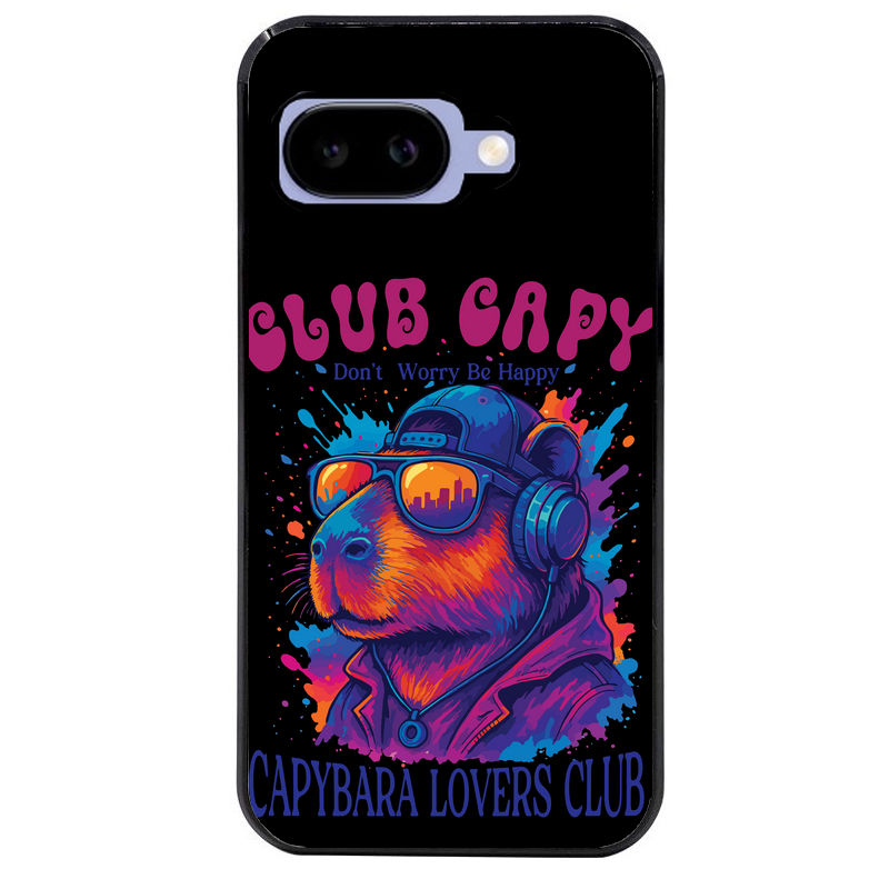 Coque pour Pixel 8A 9A 10A capybara club