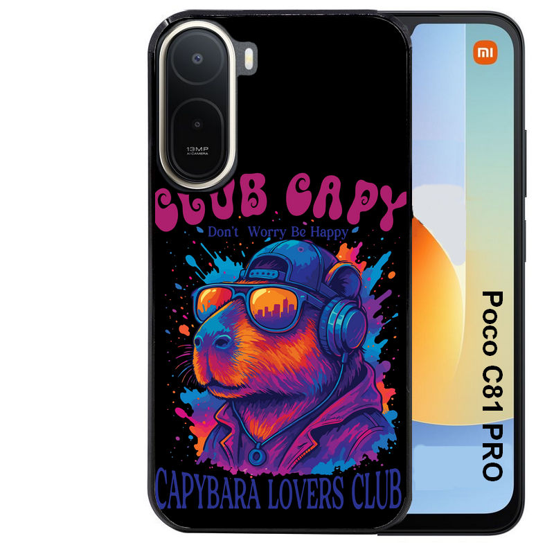 Coque pour POCO C81 PRO capybara club