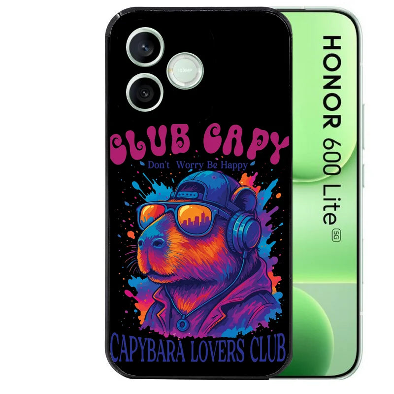 Coque pour Honor 600 LITE capybara club