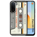 Coque pour POCO C81 PRO personnalisée cassette grise