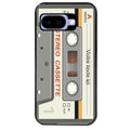 Coque pour Pixel 8A 9A 10A personnalisée cassette grise
