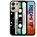 Coque pour Redmi 17 et 17C 4G 5G personnalisée cassette avec votre texte
