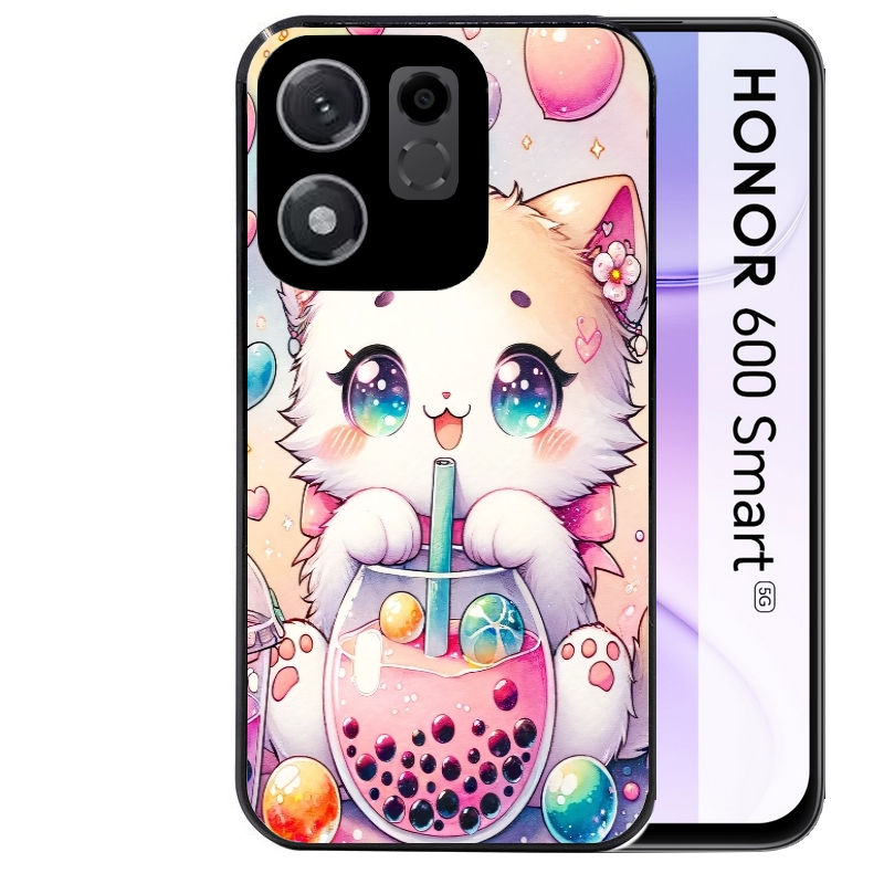 Coque pour Honor 600 SMART chat bubble manga