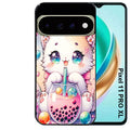 Coque pour Pixel 10 / 11 / PRO / XL chat bubble manga