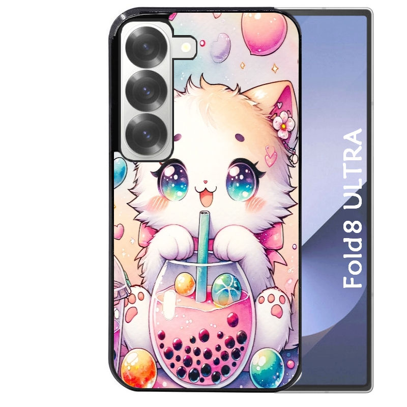 Coque pour Z Fold 8 / ULTRA chat bubble manga