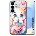 Coque pour Galaxy A08 A18 A28 A38 A58 chat bubble manga