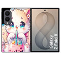 Coque pour Z FOLD 8 chat bubble manga