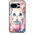 Coque pour Pixel 8A 9A 10A chat bubble manga