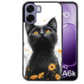 Coque pour Oppo A6 A6 A6K chat eyes