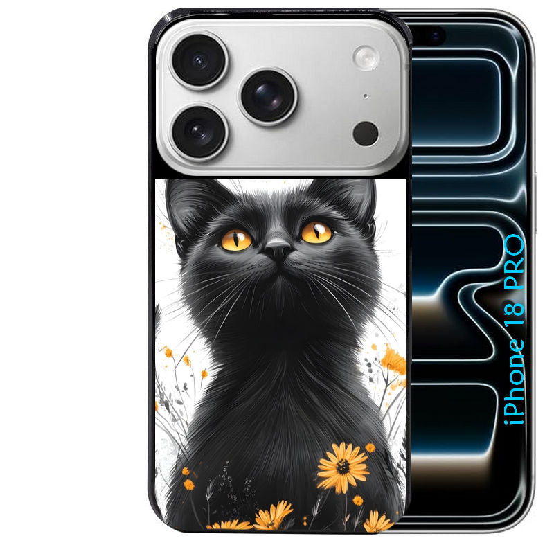 Coque pour Iphone 18 / PRO / PRO MAX / 18E chat eyes
