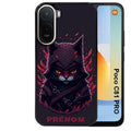 Coque pour POCO C81 PRO personnalisée chat samourai