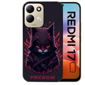 Coque pour Redmi 17 et 17C 4G 5G personnalisée chat samourai