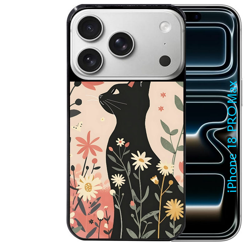Coque pour Iphone 18 / PRO / PRO MAX / 18E chat papillon 1