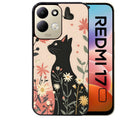 Coque pour Redmi 17 et 17C 4G 5G chat papillon 1