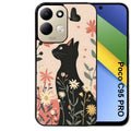 Coque pour POCO C95 PRO chat papillon 1