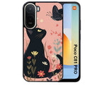 Coque pour POCO C81 PRO chat papillon 2
