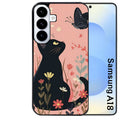 Coque pour Galaxy A08 A18 A28 A38 A58 chat papillon 2
