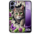 Coque pour Oppo A6 A6 A6K chat papillon 3