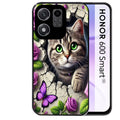 Coque pour Honor 600 SMART chat papillon 3