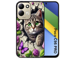 Coque pour POCO C95 PRO chat papillon 3