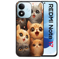 Coque pour Redmi Note 17 et PRO 4G 5G Max chat smile