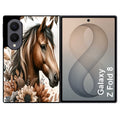Coque pour Z FOLD 8 cheval automne