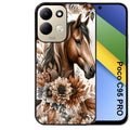 Coque pour POCO C95 PRO cheval automne