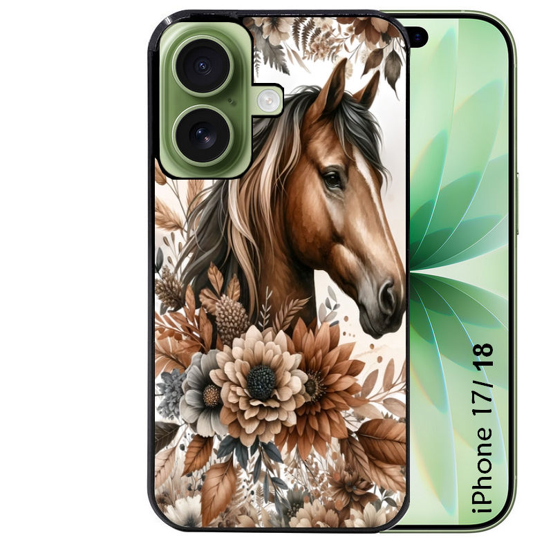 Coque pour Iphone 18 / PRO / PRO MAX / 18E cheval automne