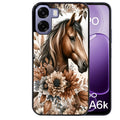 Coque pour Oppo A6 A6 A6K cheval automne