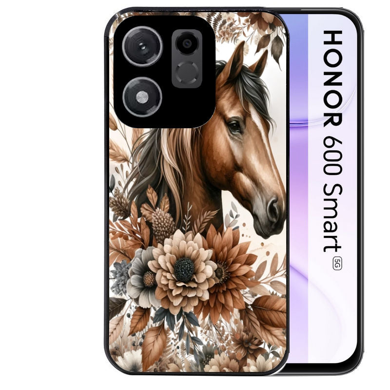 Coque pour Honor 600 SMART cheval automne