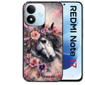 Coque pour Redmi Note 17 et PRO 4G 5G Max personnalisée cheval boho