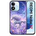 Coque pour Redmi Note 17 et PRO 4G 5G Max personnalisée cheval papillon