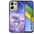 Coque pour POCO C95 PRO personnalisée cheval papillon