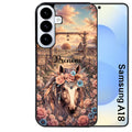 Coque pour Galaxy A08 A18 A28 A38 A58 personnalisée cheval ranch