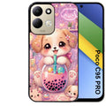 Coque pour POCO C95 PRO chien bubble