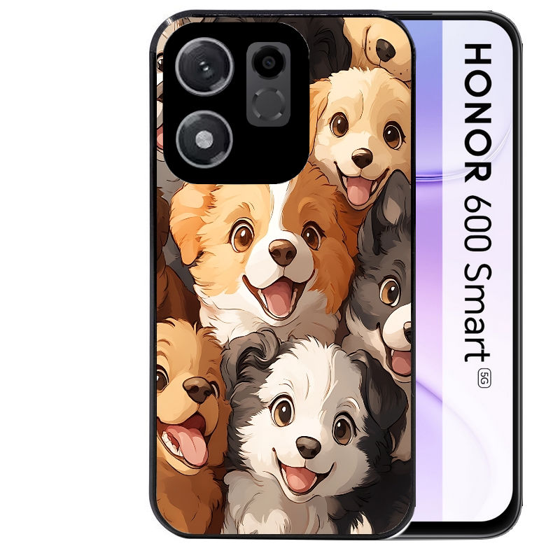 Coque pour Honor 600 SMART chien smile