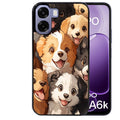 Coque pour Oppo A6 A6 A6K chien smile