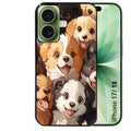Coque pour Iphone 18 / PRO / PRO MAX / 18E chien smile