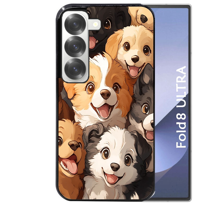 Coque pour Z Fold 8 / ULTRA chien smile
