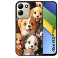 Coque pour POCO C95 PRO chien smile