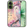 Coque pour Iphone 18 / PRO / PRO MAX / 18E chouette cerisier